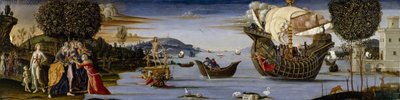 De Geliefde van Enalus Geofferd aan Poseidon en Gespaard door Bernardino Fungai